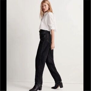 Madewell Baggy Straight Jean in Raybard Wash